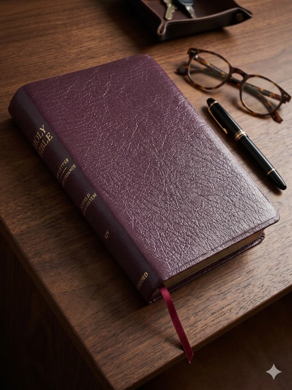 Oxford Holy Bible: KJV Old Scofield Study System (Burgundy Leather)